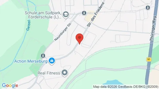 Apartments for rent i Saalekreis - kort over placeringen