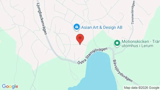 Apartments for rent i Lerum - kort over placeringen