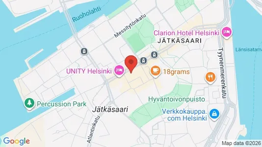 Apartments for rent i Helsinki Eteläinen - kort over placeringen