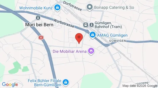 Apartments for rent i Bern-Mittelland - kort over placeringen