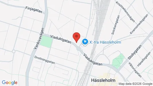 Apartments for rent i Hässleholm - kort over placeringen