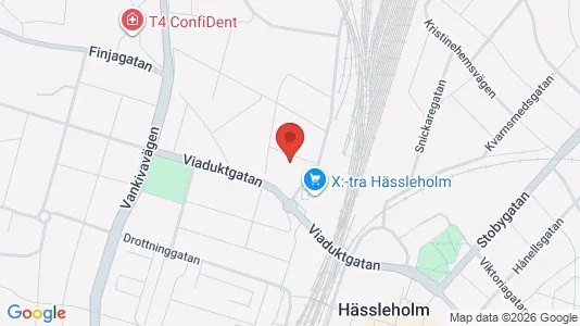 Apartments for rent i Hässleholm - kort over placeringen