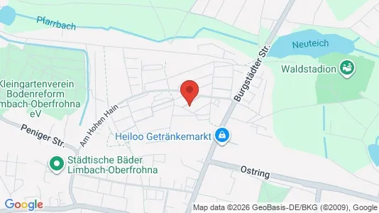 Apartments for rent i Zwickau - kort over placeringen