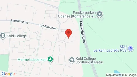 Apartments for rent i Odense S - kort over placeringen