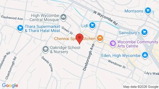 Apartments for rent i High Wycombe - Buckinghamshire - kort over placeringen