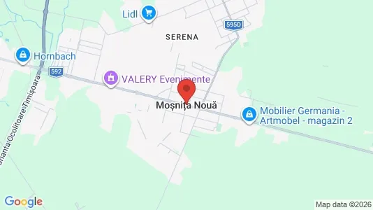 Houses for rent i Moşniţa Nouă - kort over placeringen