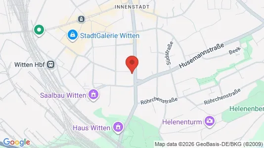 Apartments for rent i Ennepe-Ruhr-Kreis - kort over placeringen