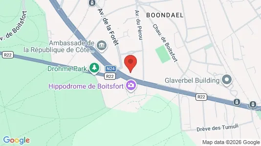 Apartments for rent i Brussels Elsene - kort over placeringen
