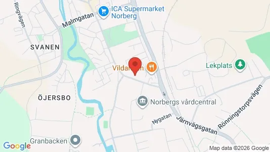 Apartments for rent i Norberg - kort over placeringen