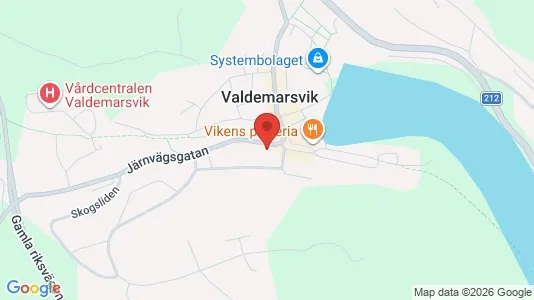 Apartments for rent i Valdemarsvik - kort over placeringen