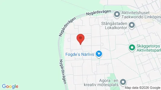 Apartments for rent i Linköping - kort over placeringen