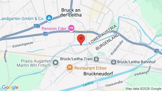 Apartments for rent i Bruckneudorf - kort over placeringen
