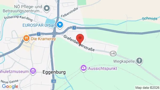 Apartments for rent i Burgschleinitz-Kühnring - kort over placeringen