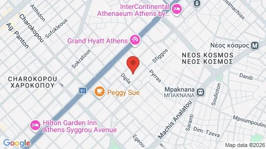 Apartments for rent i Athens Akropoli - kort over placeringen