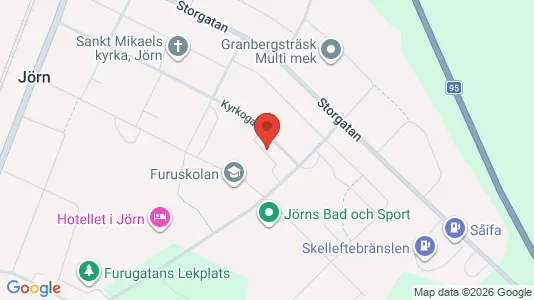 Apartments for rent i Skellefteå - kort over placeringen