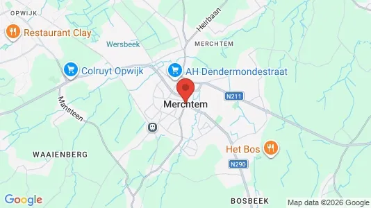 Apartments for rent i Merchtem - kort over placeringen
