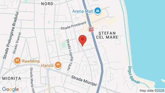 Apartments for rent i Mărgineni - kort over placeringen