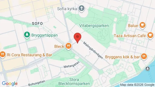 Apartments for rent i Södermalm - kort over placeringen