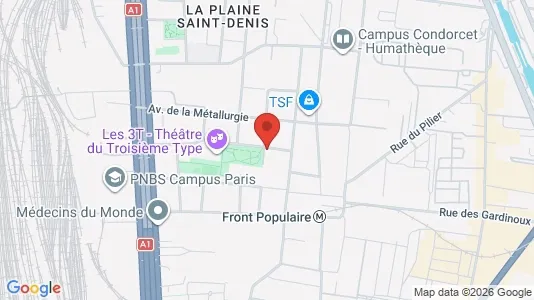 Apartments for rent i Saint-Denis - kort over placeringen