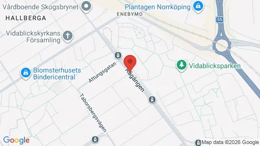 Apartments for rent i Norrköping - kort over placeringen