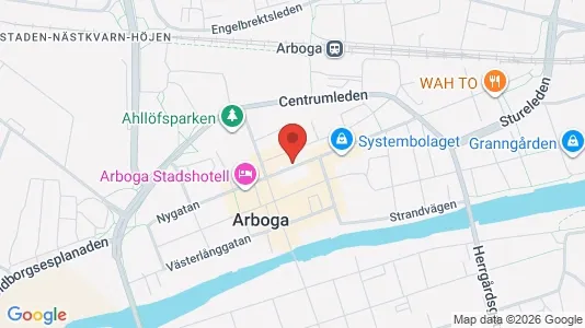 Apartments for rent i Arboga - kort over placeringen