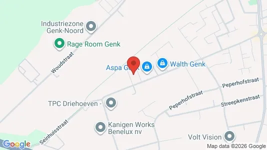 Apartments for rent i Genk - kort over placeringen