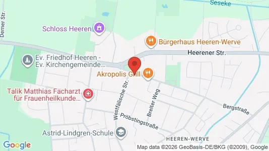 Apartments for rent i Unna - kort over placeringen