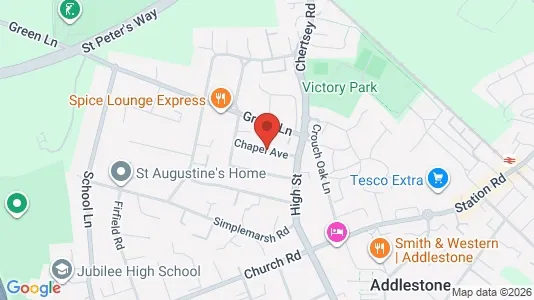 Apartments for rent i Addlestone - Surrey - kort over placeringen
