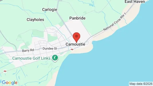 Apartments for rent i Carnoustie - Angus - kort over placeringen