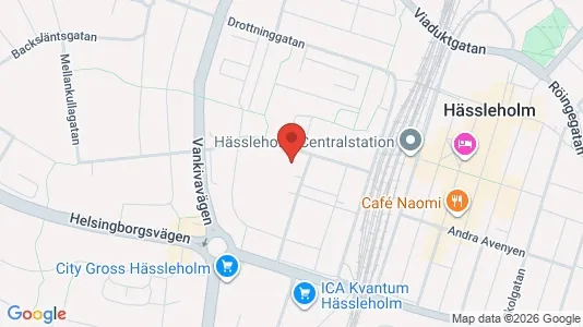Apartments for rent i Hässleholm - kort over placeringen