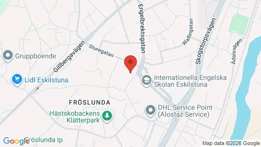 Apartments for rent i Eskilstuna - kort over placeringen