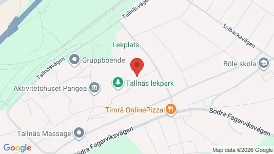 Apartments for rent i Timrå - kort over placeringen