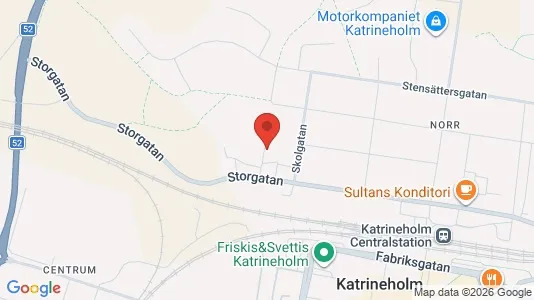 Apartments for rent i Katrineholm - kort over placeringen