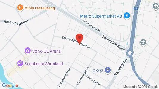Apartments for rent i Eskilstuna - kort over placeringen