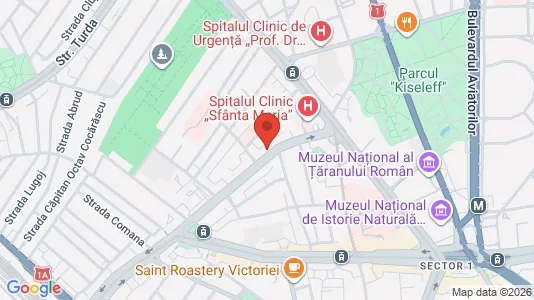 Apartments for rent i Bucharest - Sectorul 1 - kort over placeringen