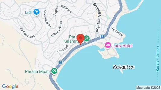 Apartments for rent i Kavala - kort over placeringen