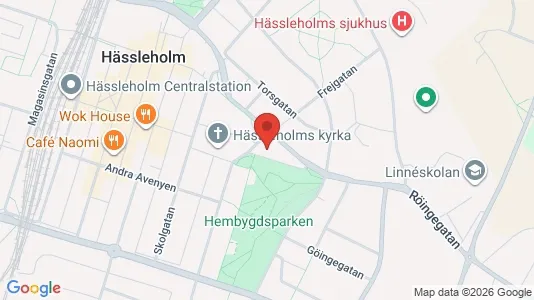 Apartments for rent i Hässleholm - kort over placeringen