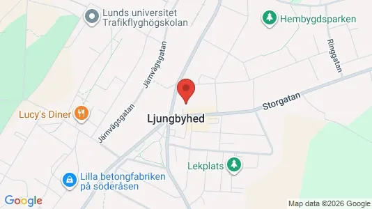 Apartments for rent i Klippan - kort over placeringen