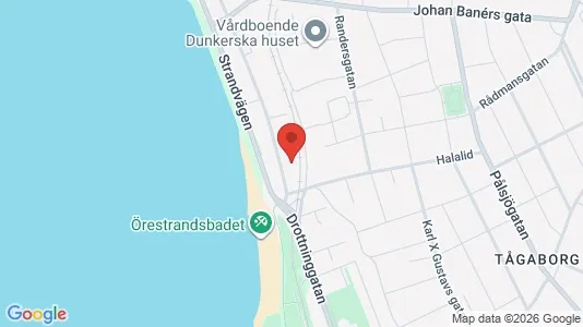 Apartments for rent i Helsingborg - kort over placeringen