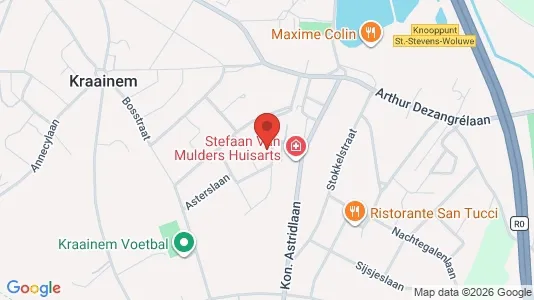 Apartments for rent i Kraainem - kort over placeringen