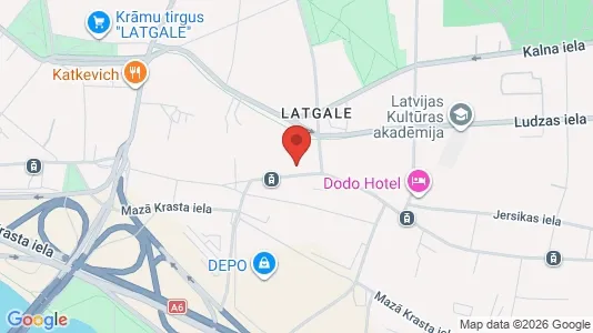 Apartments for rent i Daugavpils novads - kort over placeringen