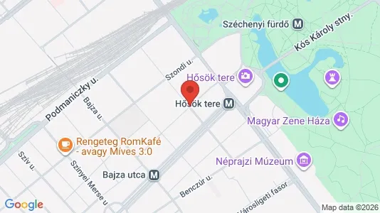 Apartments for rent i Budapest Újpest - kort over placeringen