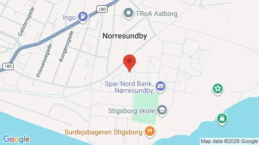 Apartments for rent i Nørresundby - kort over placeringen