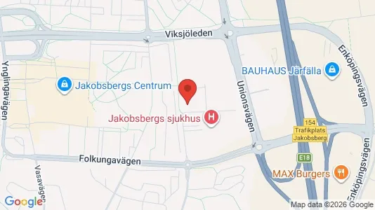 Apartments for rent i Järfälla - kort over placeringen