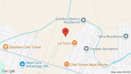 Apartments for rent i Tunari - kort over placeringen