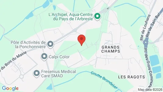 Apartments for rent i Villefranche-sur-Saône - kort over placeringen