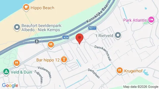 Apartments for rent i Bredene - kort over placeringen