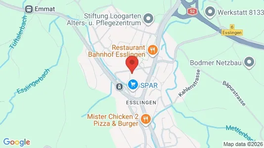 Apartments for rent i Uster - kort over placeringen