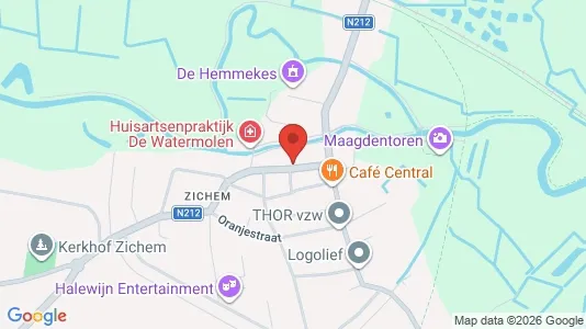 Apartments for rent i Scherpenheuvel-Zichem - kort over placeringen
