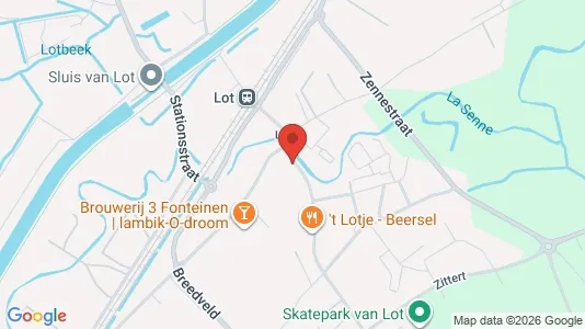 Apartments for rent i Beersel - kort over placeringen